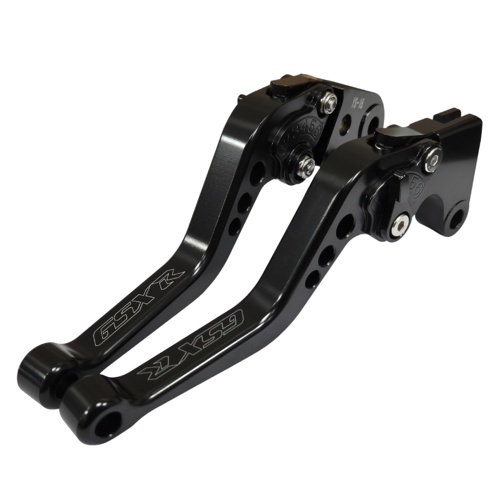 CNC Short Black Clutch & Brake Levers For Suzuki GSX-R 1000 2009-2023