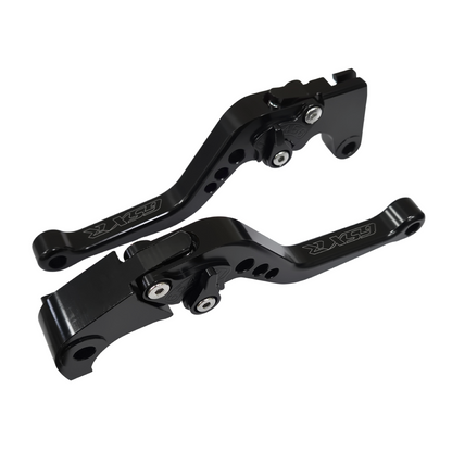 CNC Short Black Clutch & Brake Levers For Suzuki GSX-R 1000 2009-2023