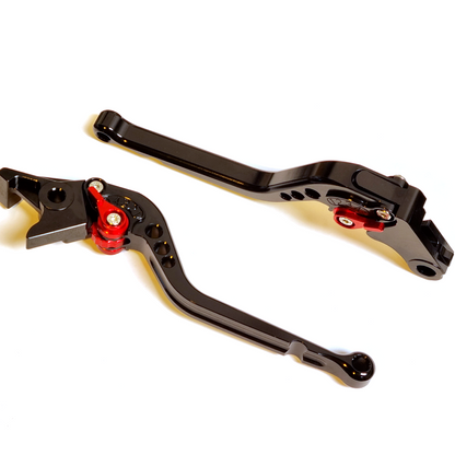 Honda CB750 Hornet 2023-2026 | Long Clutch Brake Lever Set - Black Red