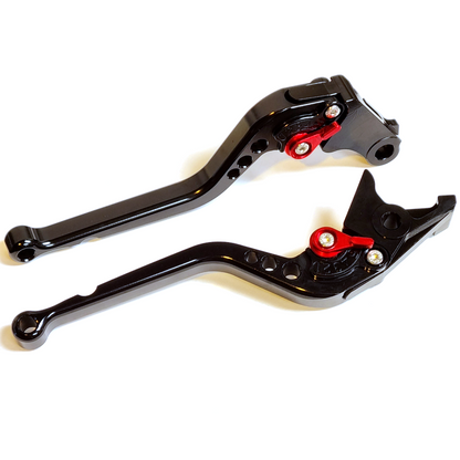 Honda CB750 Hornet 2023-2026 | Long Clutch Brake Lever Set - Black Red