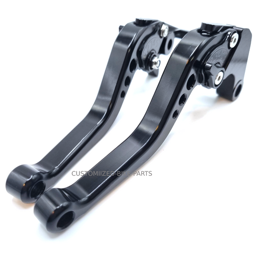 Short Black Clutch & Brake Levers Set for Honda CB750 Hornet 2023-2026