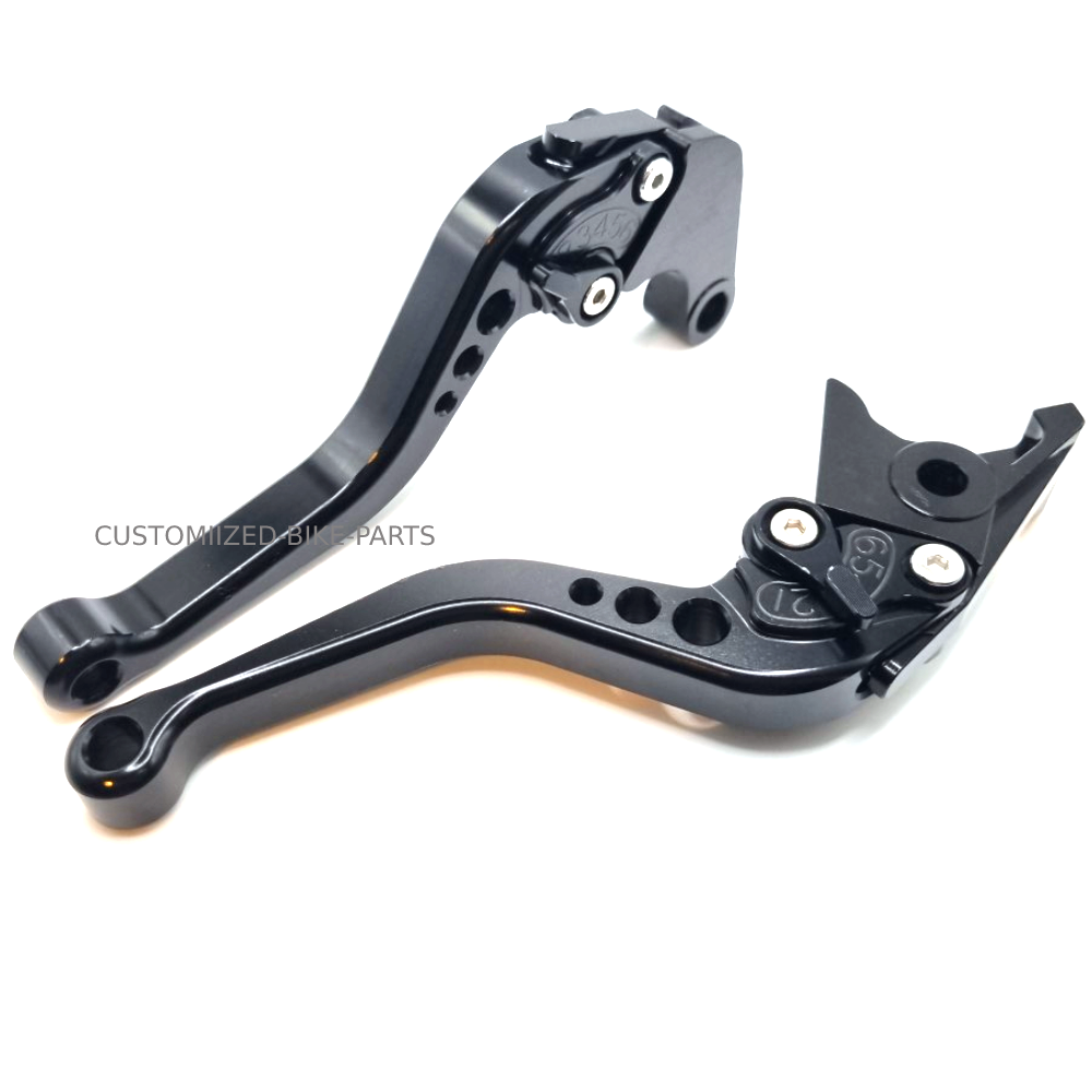 Short Black Clutch & Brake Levers Set for Honda CB750 Hornet 2023-2026