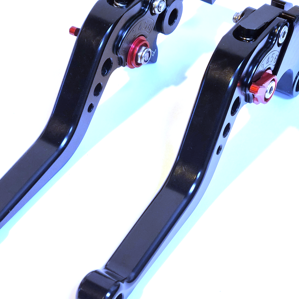 Honda NC 750S / 750X 2016-2026 Short Clutch & Brake Levers Black Red