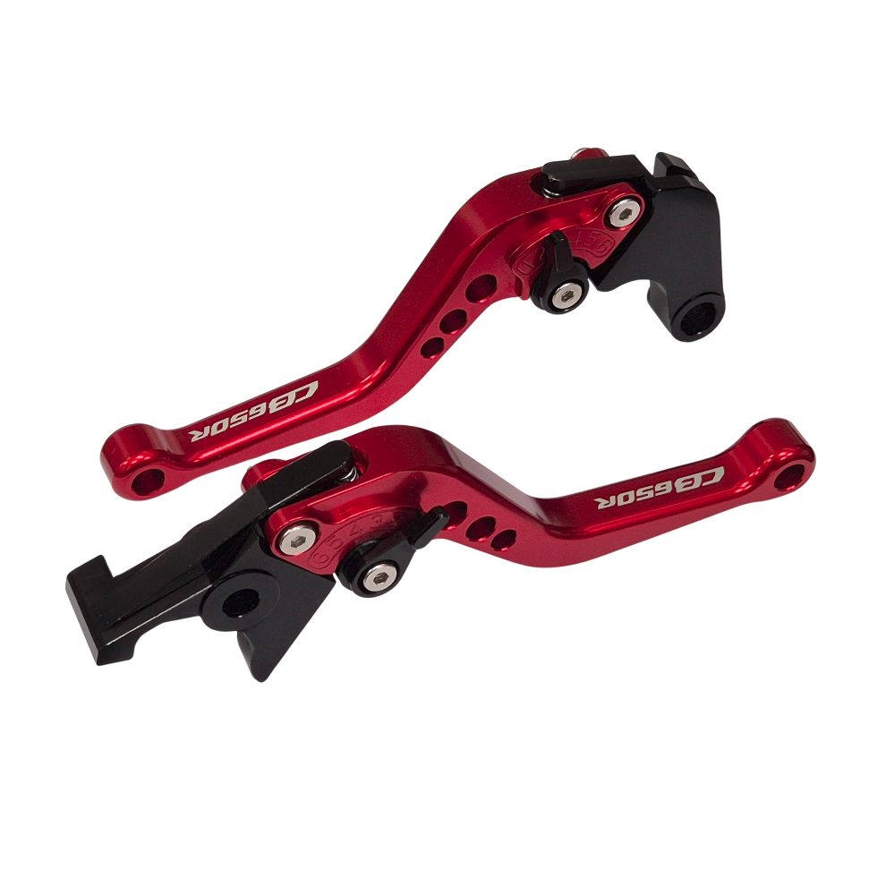 Honda CB650R 2014-2026 | Short Clutch Brake Lever Set - Red