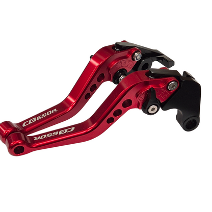 Honda CB650R 2014-2026 | Short Clutch Brake Lever Set - Red