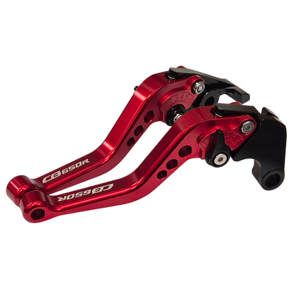 Honda CB650R 2014-2026 | Short Clutch Brake Lever Set - Red