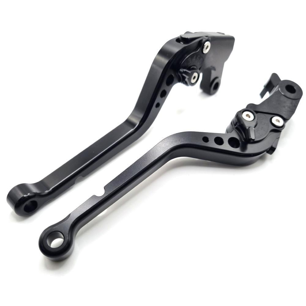 Long Black Clutch & Brake Levers For KTM Duke 890 2020-2025