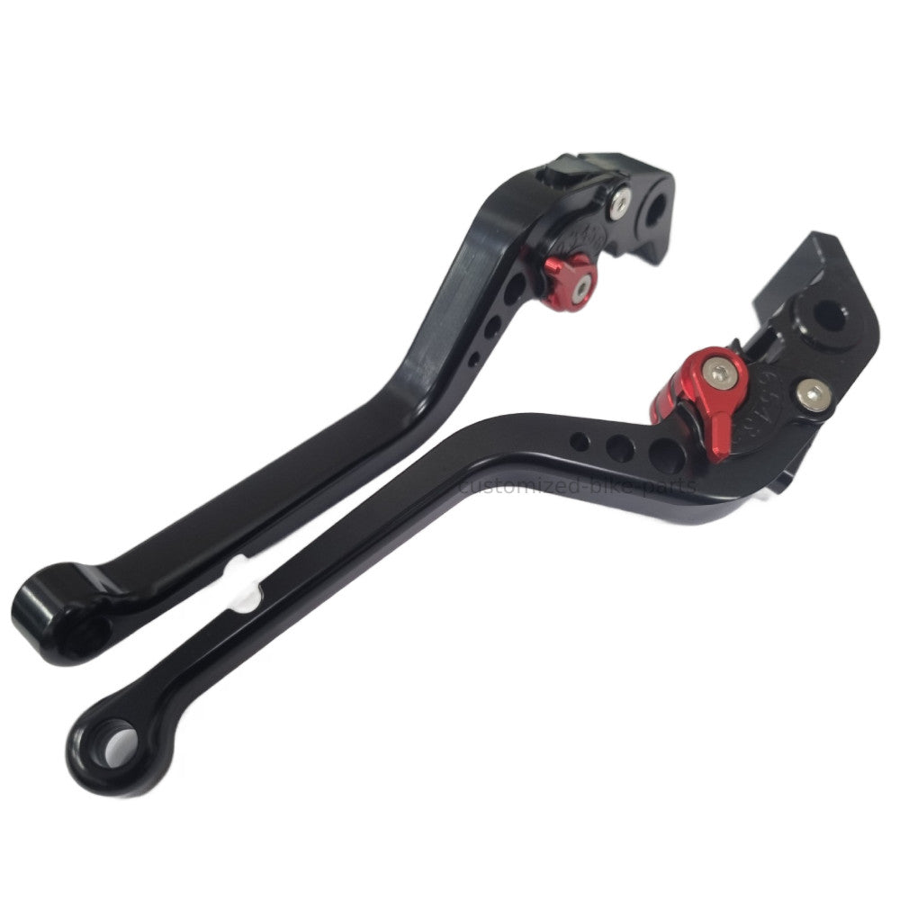 Long Black Adjustable Brake & Clutch Lever Set - KTM 990 SuperDuke 2005-2013