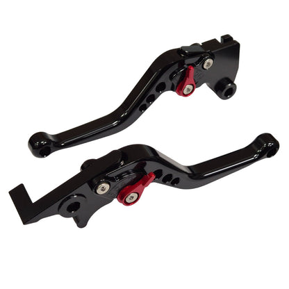 Short Black Clutch & Brake Levers For Kawasaki Ninja 125 / Z125 2019-2026