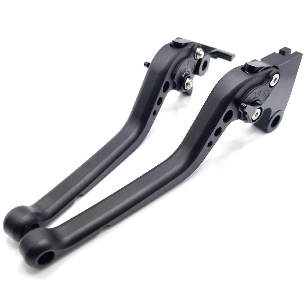 Long Black Clutch & Brake Levers For Triumph Trident 2025-2027