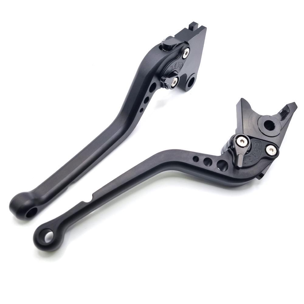 Long Black Clutch & Brake Levers For Triumph Trident 2025-2027
