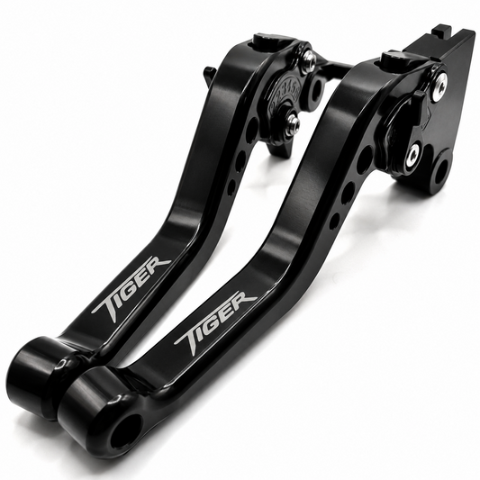 Short Black Clutch & Brake Levers - Triumph Tiger Sport 800 2025-2027