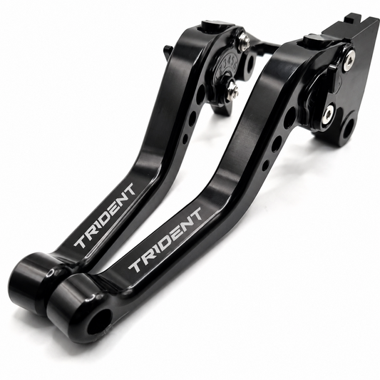 Short Black Clutch & Brake Levers - Triumph Trident 800 2025-2027