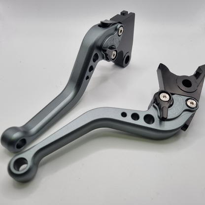 Short Titanium Clutch & Brake Levers For Triumph Trident 800 2025-2027
