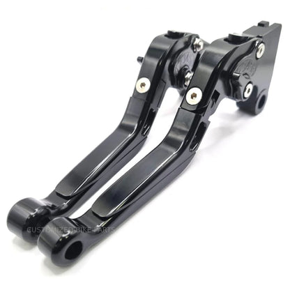 Black Adjustable Clutch & Brake Levers - Triumph Speed Twin 900 2022-2024