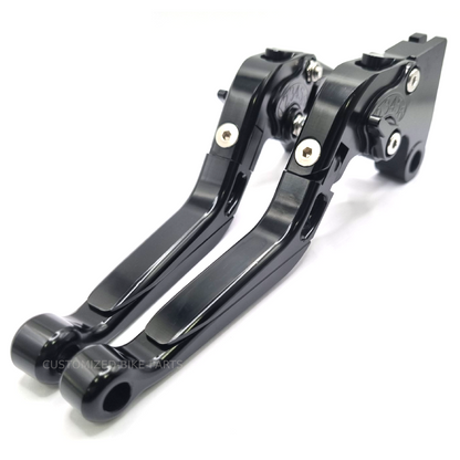 Black Adjustable Clutch & Brake Levers Triumph Speedmaster 1200 2023-2026