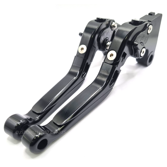 Black Adjustable Clutch & Brake Levers Triumph Speedmaster 1200 2023-2026