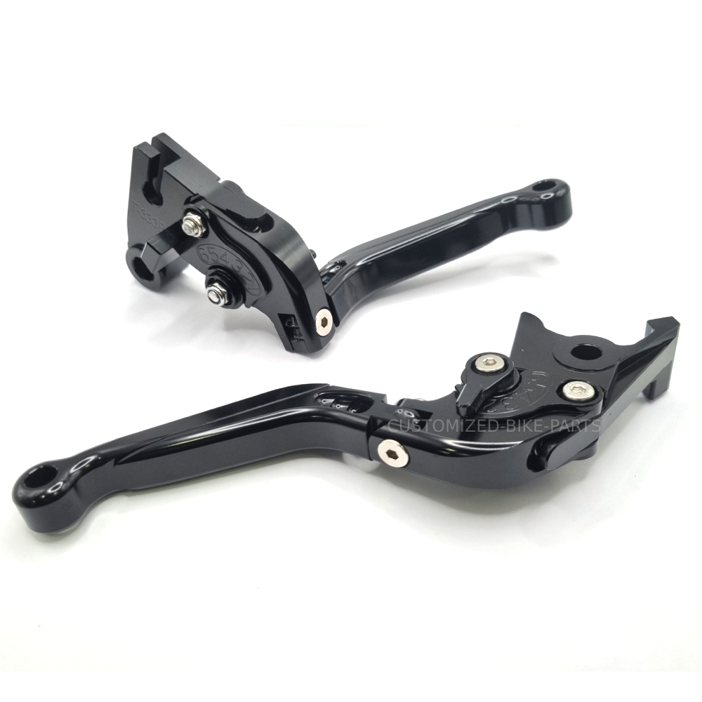 Black Adjustable Clutch & Brake Levers Triumph Speedmaster 1200 2023-2026