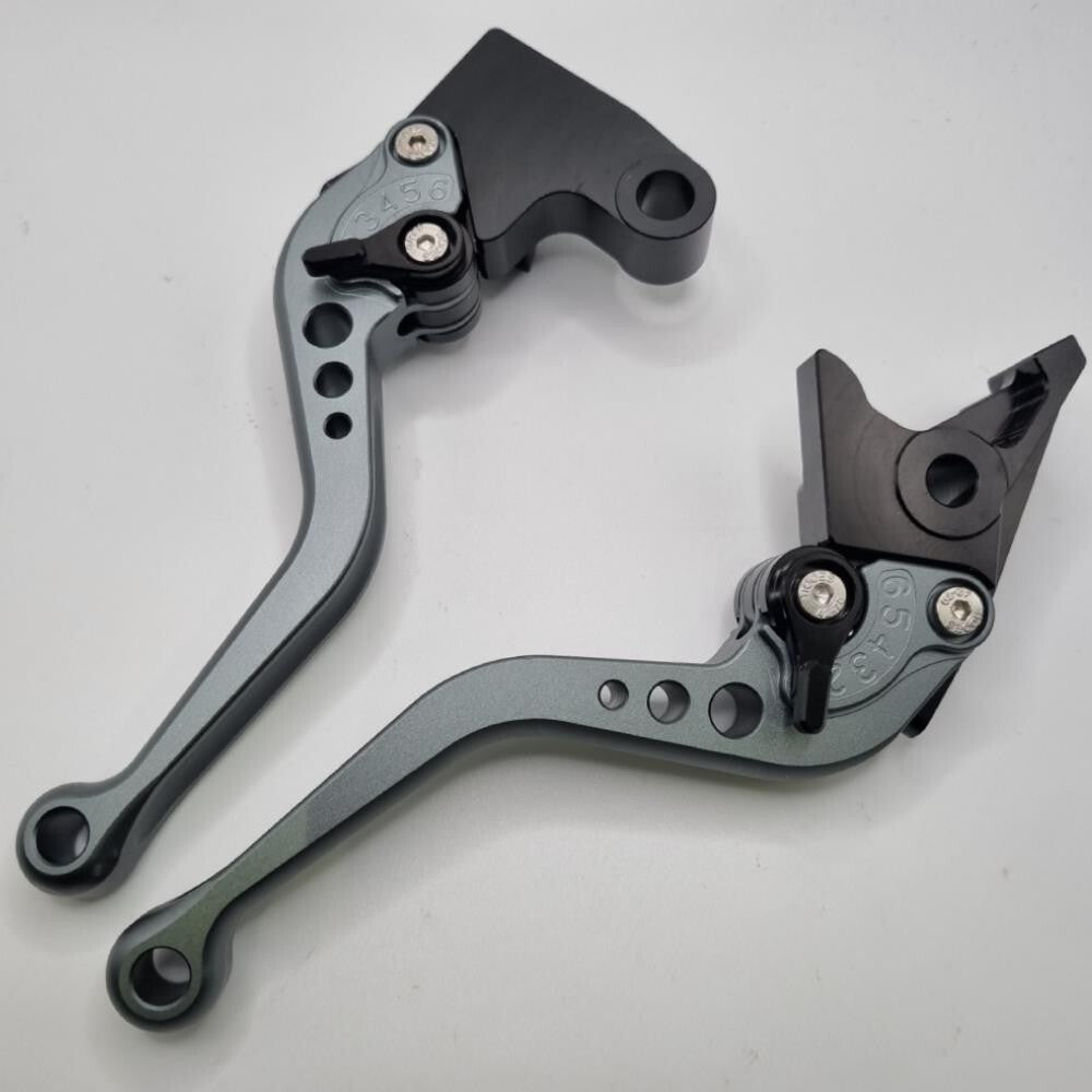 Short Titanium Clutch & Brake Levers For Triumph Bonneville T120 / T100 16-26