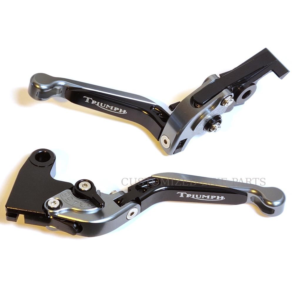 Titanium Adjustable Clutch & Brake Levers - Triumph Speed Twin 900 2022-2024