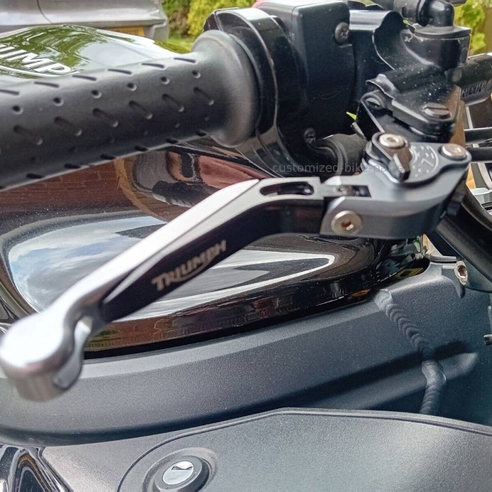 Titanium Adjustable Clutch & Brake Levers - Triumph Speed Twin 900 2022-2024