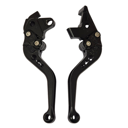 Short Black Clutch & Brake Levers - Honda VFR 800 VTEC 02-08 / Fi/W1 98-01