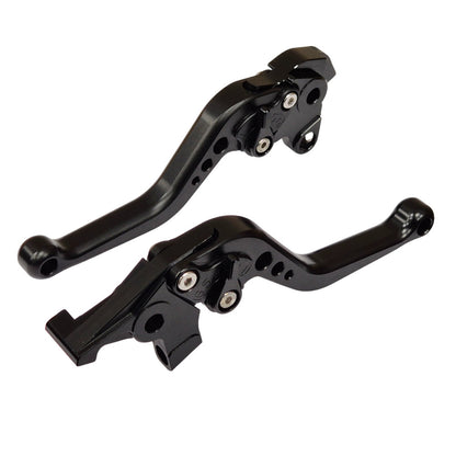 CNC Short Black Clutch & Brake Levers For Honda ST1300 ST 1300 2003-2007