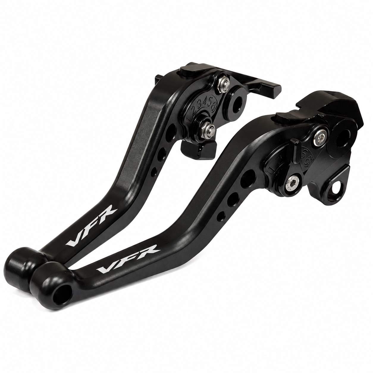Short Black Clutch & Brake Levers - Honda VFR 800 VTEC 02-08 / Fi/W1 98-01