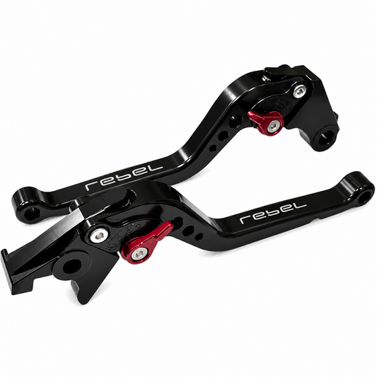 For Honda CMX 500 300 Rebel 2017-2024 Black Long Brake & Clutch Levers