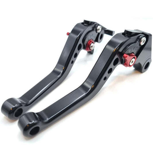 Black Short Brake & Clutch Levers For Honda NX500 2024-2026