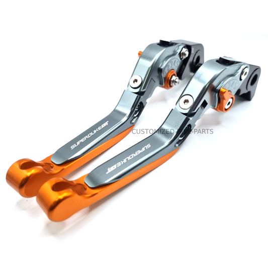 KTM 1290 Superduke GT 2014-2026 | Adjustable Clutch Brake Lever Set Titanium Org