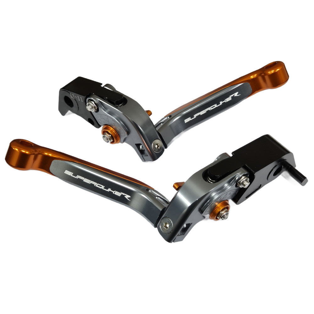 KTM 1290 Superduke R 2014-2026 | Adjustable Clutch Brake Lever Set Titanium Org