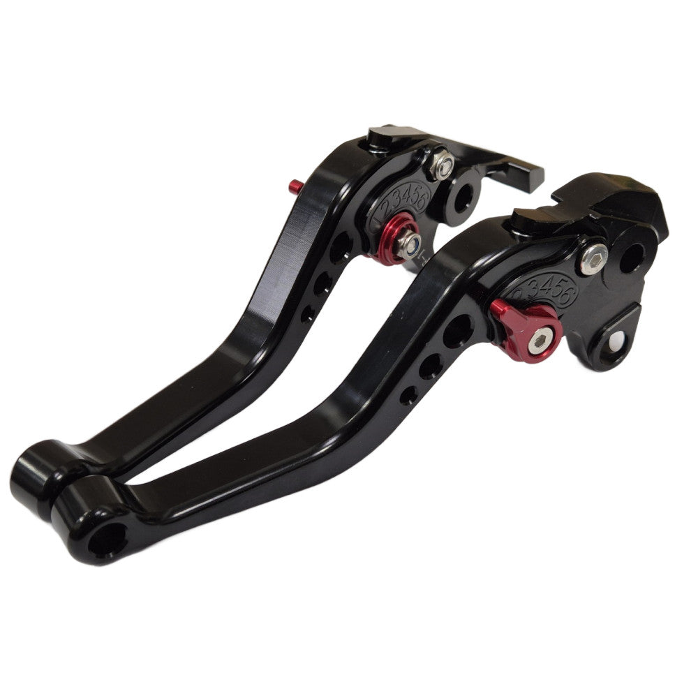 Short Black Clutch & Brake Levers For Honda VFR 750 1991-1997