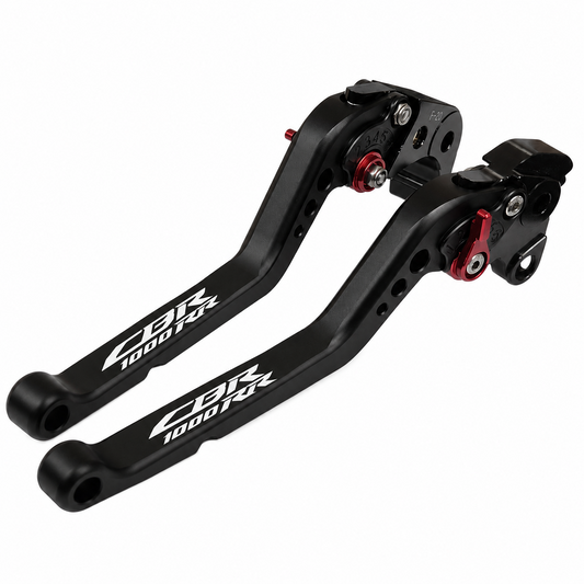 Long Black Brake & Clutch Levers Honda CBR1000RR Fireblade 2004-2007
