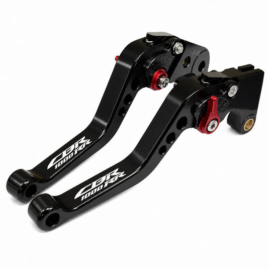 Short Black Clutch & Brake Levers - Honda CBR1000RR / Fireblade / SP 2008-2023