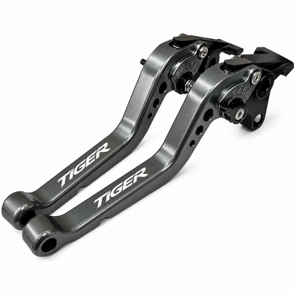 Long Titanium Clutch & Brake Levers - Triumph Tiger 1200 Explorer 2012-2022