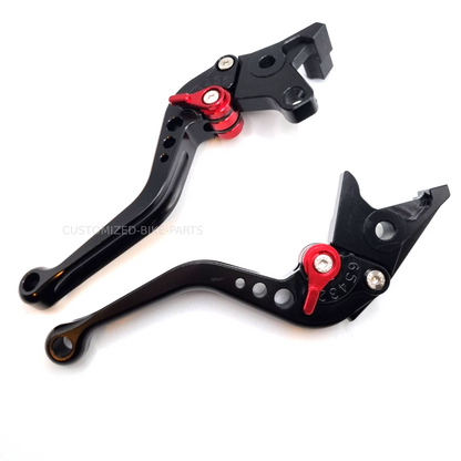 Short Black Clutch & Brake Levers - Triumph Tiger 1200 Explorer 2012-2022