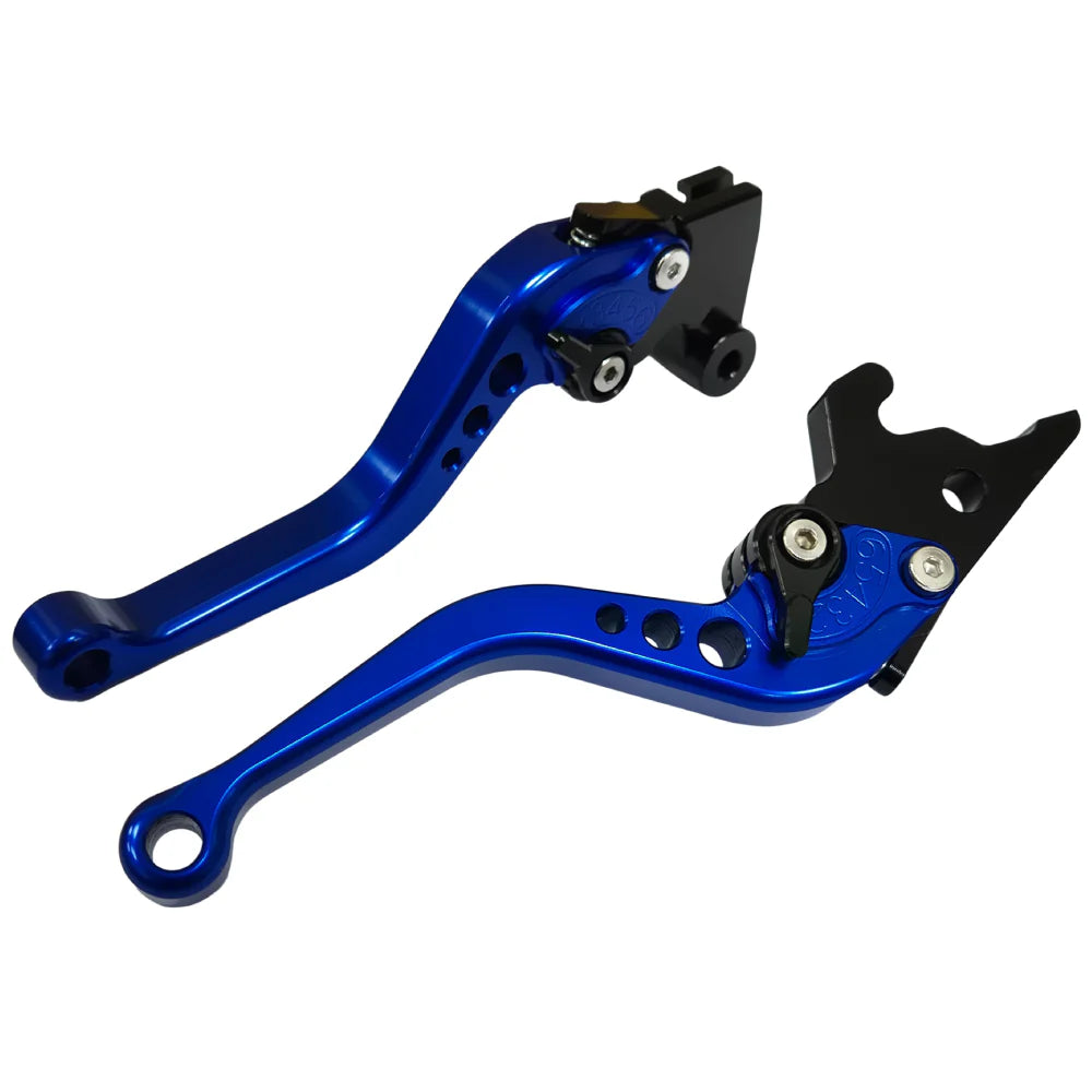Short Blue Clutch & Brake Levers - Yamaha YZF-R3 2015-2026