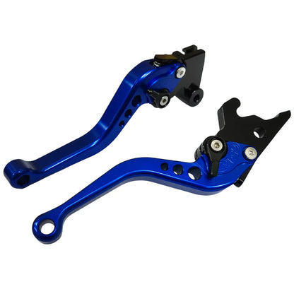 Short Blue Clutch & Brake Levers - Yamaha YZF-R3 2015-2026