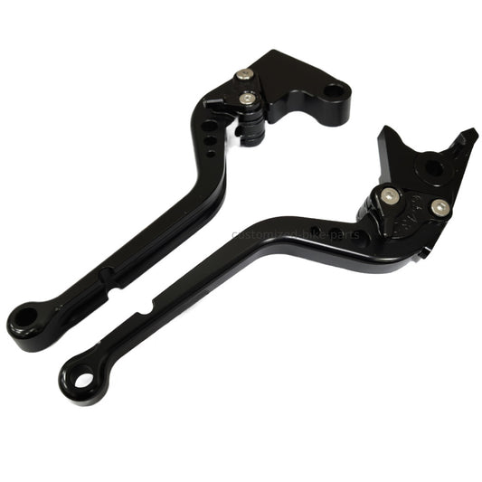 Long Black Clutch & Brake Levers for Triumph DAYTONA 600 / 650 2004-2005