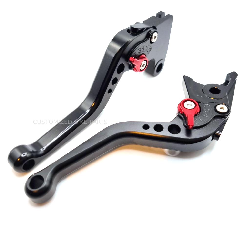 Short Black Clutch & Brake Levers - Triumph Scrambler 2006-2016