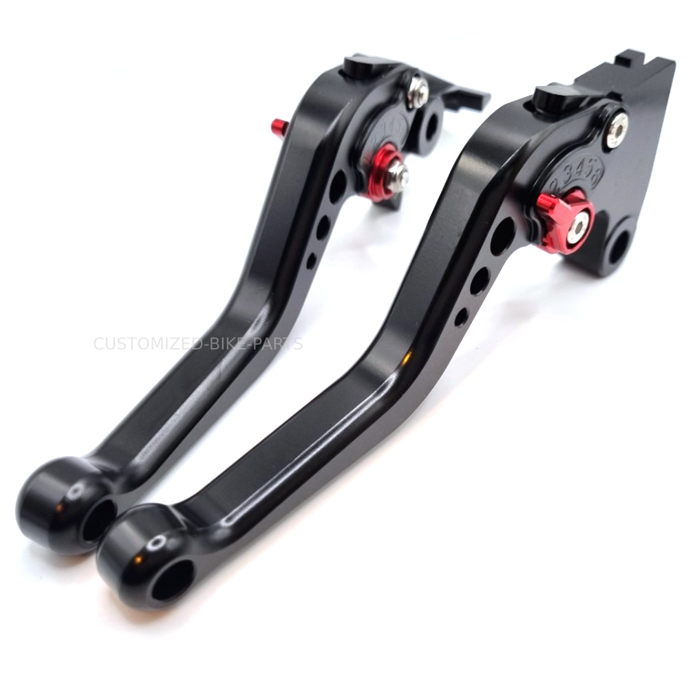 Short Black Clutch & Brake Levers - Triumph Speed Triple 2004-2007