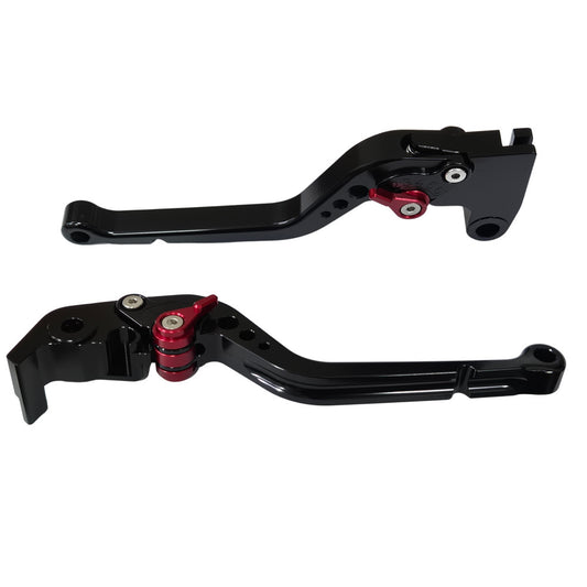 Long Black Clutch & Brake Lever - Triumph Daytona 675 R 2011-2017