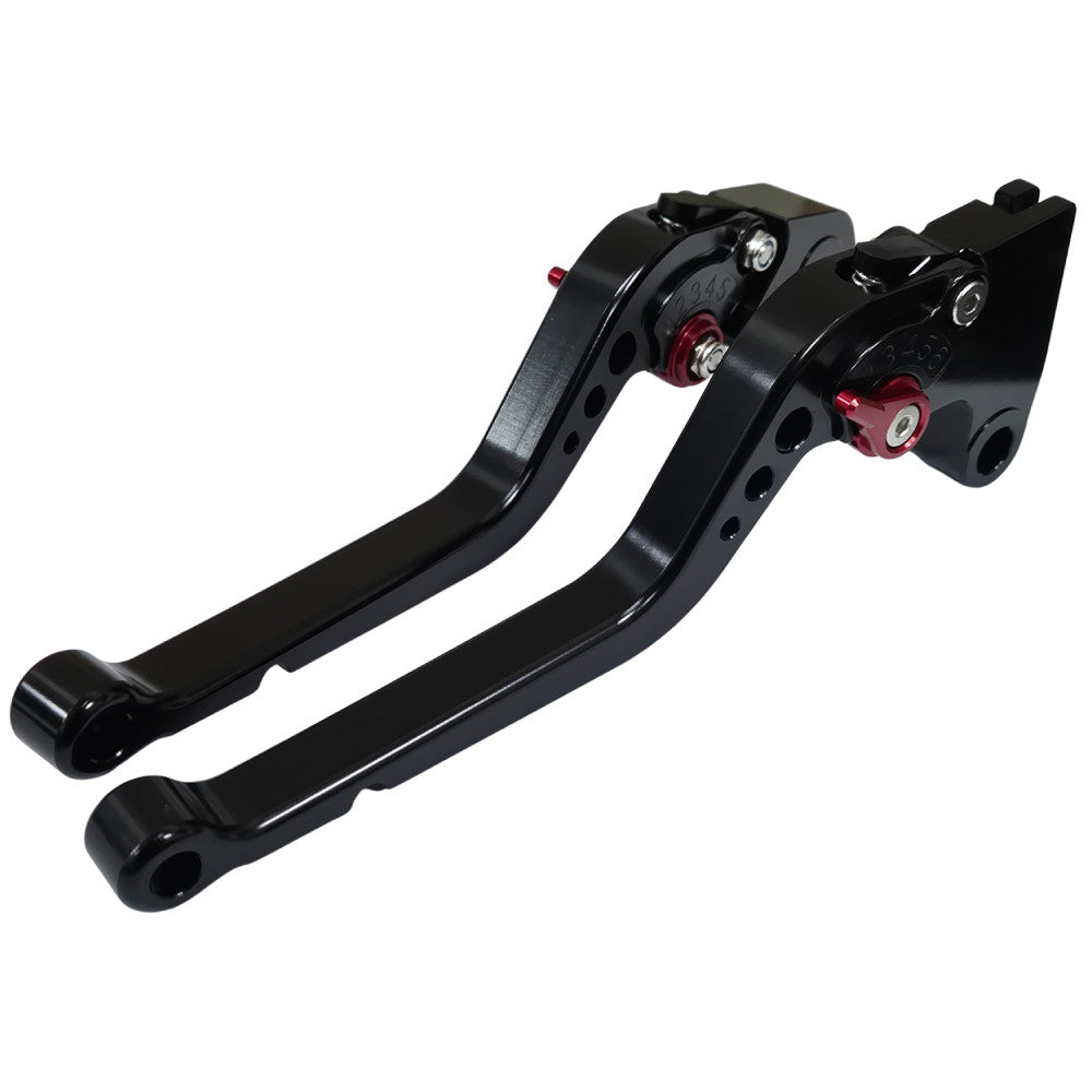 Long Black Clutch & Brake Lever - Triumph Daytona 675 R 2011-2017
