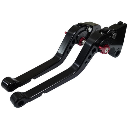 Long Black Clutch & Brake Lever - Triumph Daytona 675 R 2011-2017
