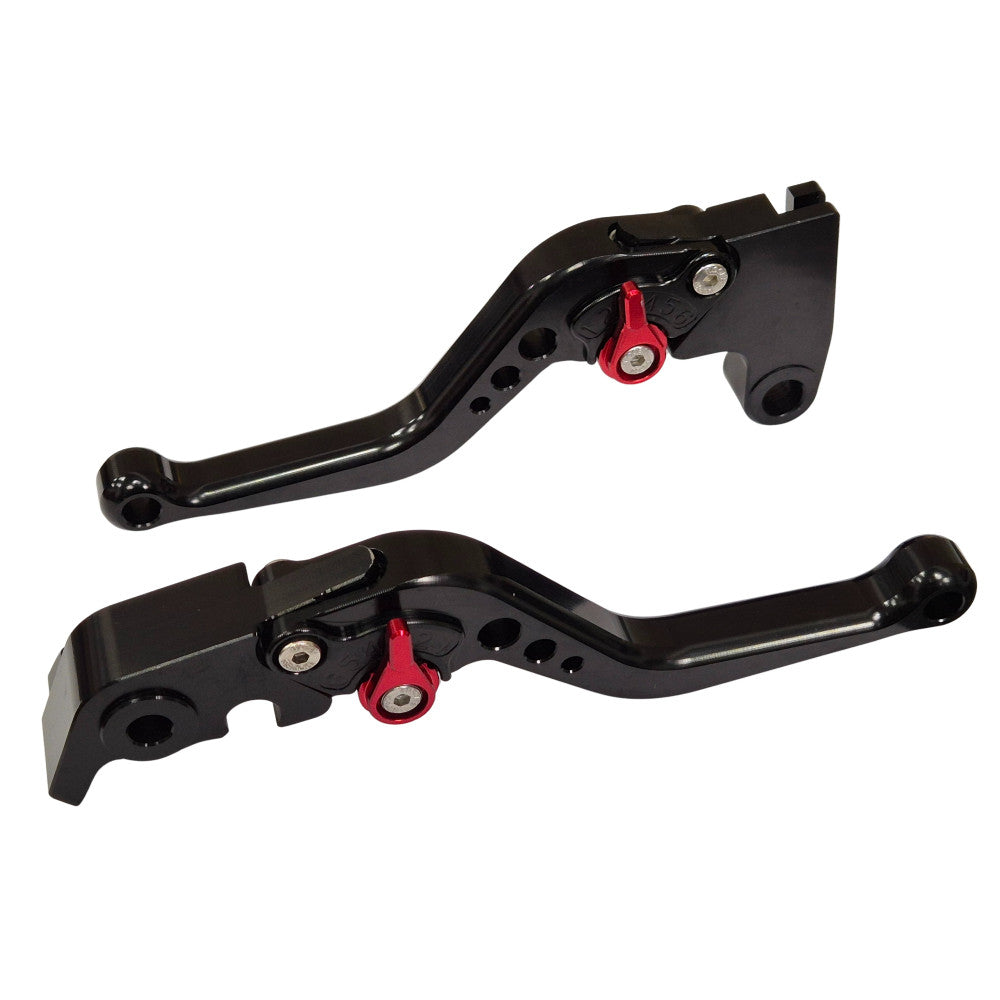 Short Black Clutch & Brake Lever - Triumph Daytona 675 R 2011-2017
