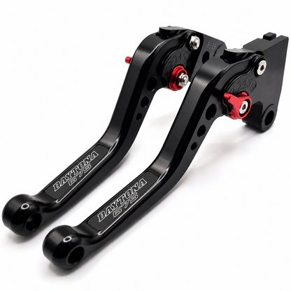 Triumph Daytona 675 2006-2017 Short Black Clutch & Brake Levers