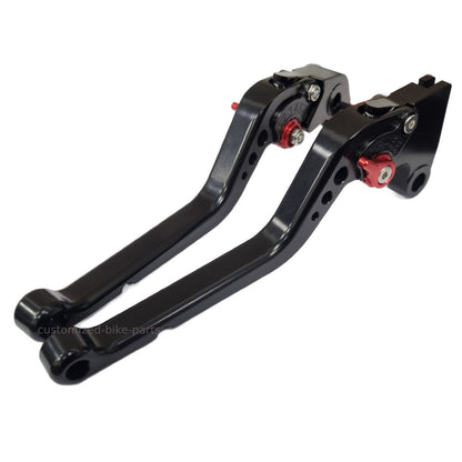 Long Black Clutch & Brake Levers - Triumph 1200 Scrambler XC 2019-2023