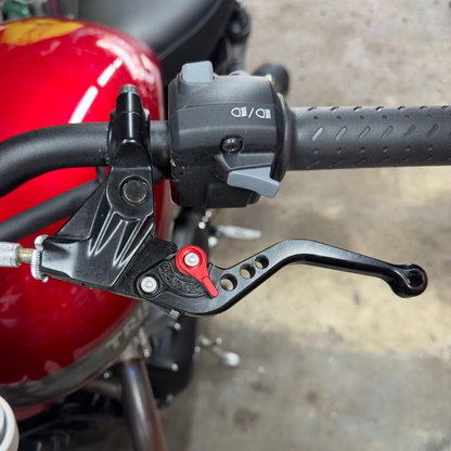 Short Black Clutch & Brake Levers - Triumph Speed Twin 1200 2019-2022