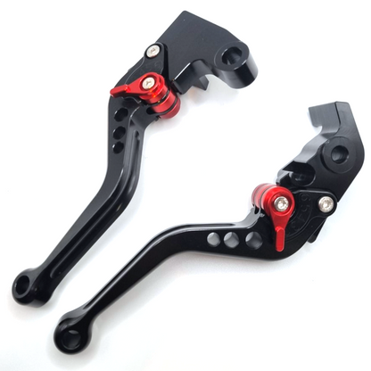 Short Black Clutch & Brake Levers - Triumph Speed Twin 1200 2019-2022